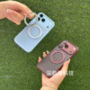 X-level is suitable for Apple 17Pro/18Pro/17Promax/18Promax magnetic rotatable ring holder, skin-like matte anti-fingerprint all-inclusive lens simple protective case