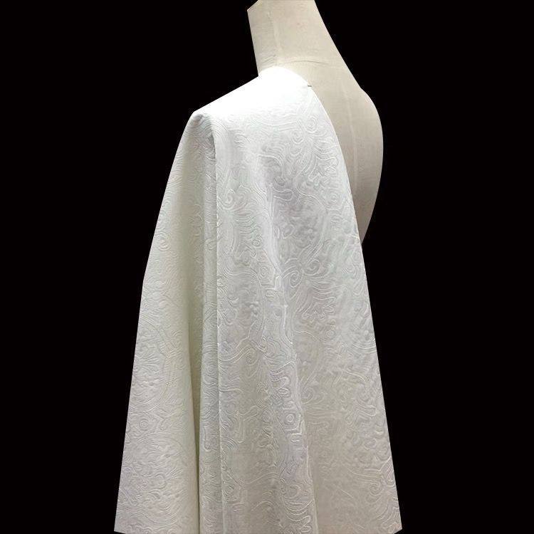 加厚秋冬无弹提花布水瓶花暗纹面料汉服旗袍少数民族古风哑光布料,淘宝优惠券,粉丝福利购,淘宝优惠卷