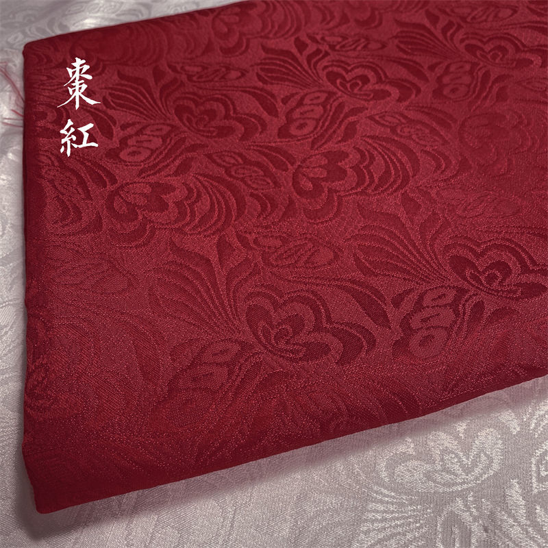 清仓布料涤纶蝶恋花暗纹汉服古风明制马面裙立体提花浮雕梭织面料,淘宝优惠券,粉丝福利购,淘宝优惠卷