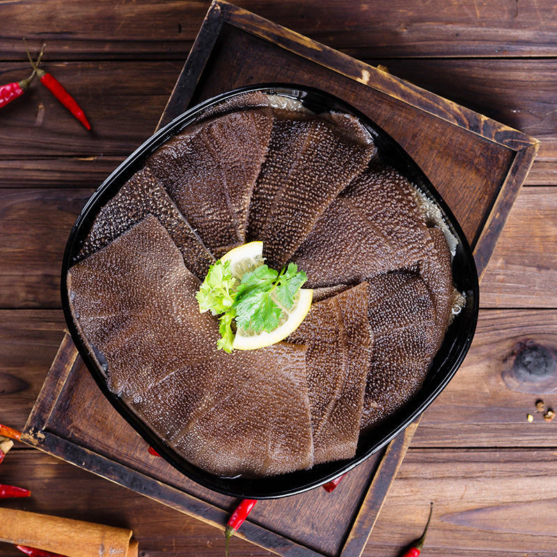 毛肚1斤装牛百叶千层火锅材料食材配菜冰冷冻牛肚500g包邮麻辣烫 - 图2