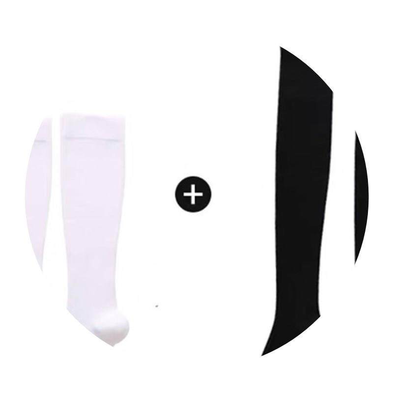 压力小腿祙美腿塑形可爱jk瘦腿袜 茧衣缚短袜/打底袜/丝袜/美腿袜