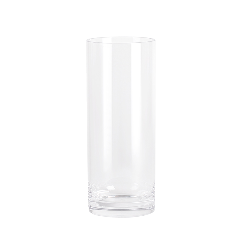 花瓶摆件客厅插花玻璃轻奢高级感亚克力水养富贵竹透明防摔塑料大 - 图3