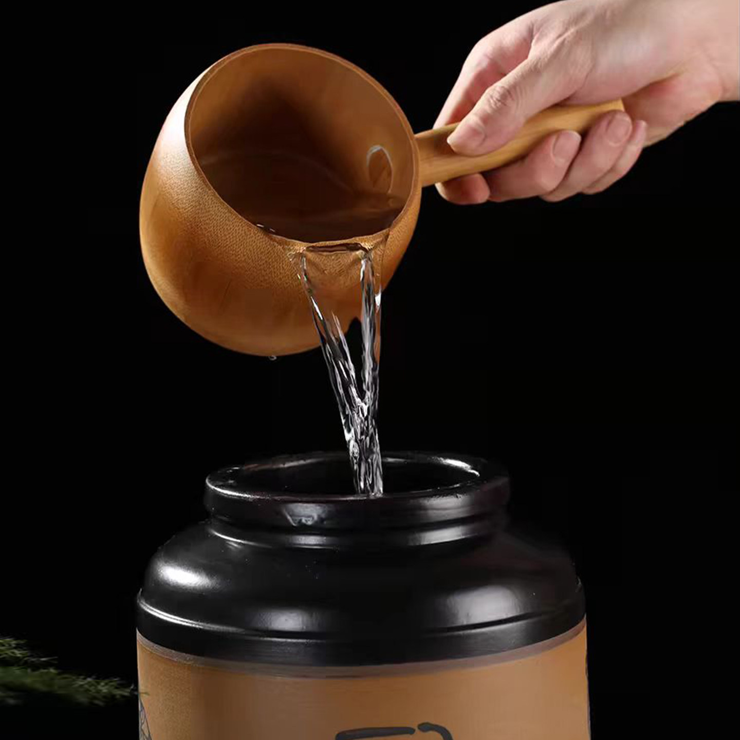 老式竹子打水器长柄水瓢复古竹瓢分酒勺舀酒勺打酒器酒提子竹茶勺,淘宝优惠券,粉丝福利购,淘宝优惠卷