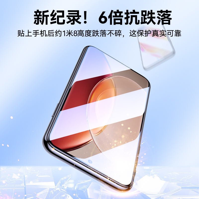 适用vivoy51s钢化膜y51s手机膜vivo51s全屏vivo玻璃屏保viviy高清防蓝光无白边vⅰvo丫51s保护viv0防窥贴膜 - 图2