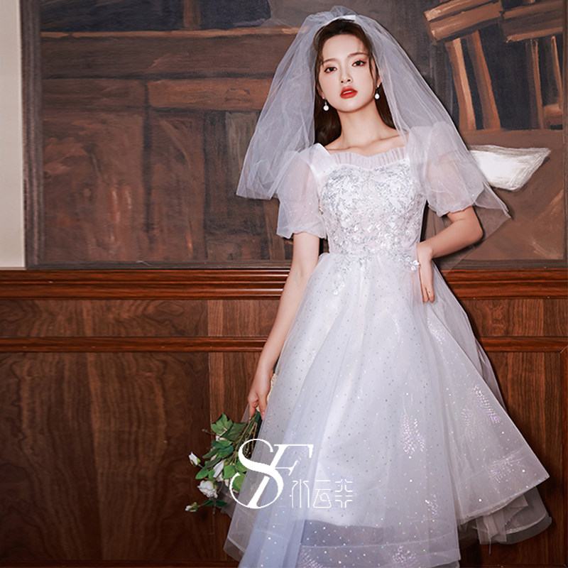 法式高级感女2023新款宴会轻公主裙 水云菲女装礼服/晚装