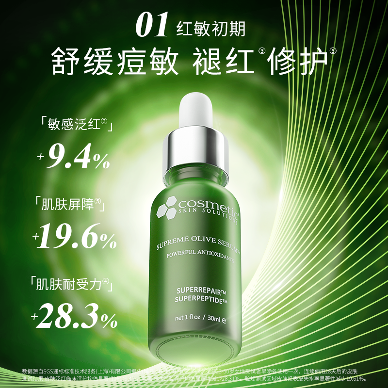 【官方旗舰店】CSS希妍萃橄榄精华30ml+B5保湿面霜修护舒缓保湿 - 图1