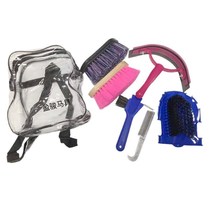 Wash horse suit horse house supplies horses cleaning tool horse with nine pieces of horse wool comb cow horse brush scratching hair deity