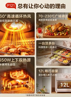 美的2026空气一体机电烤箱炸锅
