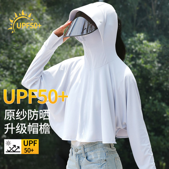 UV-resistant, breathable and lightweight sun protection clothing UPF50+