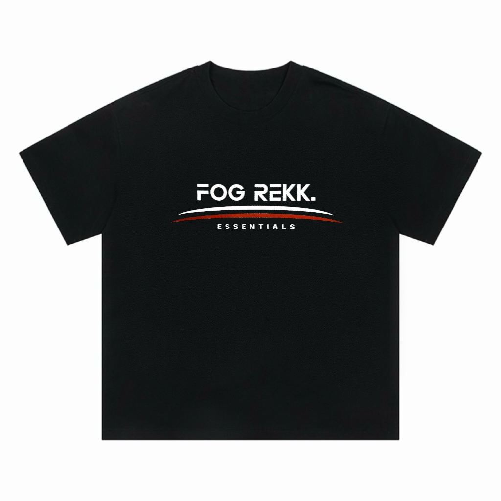 FOG REKK ESSENTIALS小众潮牌美式夏季纯棉宽松男士情侣短袖T恤 - 图3