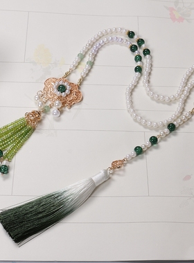 古风汉服流苏软璎珞日常复古明制项链项圈璎珞配饰