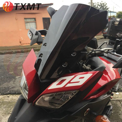 适合 雅马哈 FJ09 MT-09 Tracer 900 15-17 改装前风挡挡风玻璃 - 图0