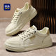 Heilan House Men's Shoes New Autumn and Winter Retro Comfortable Casual Shoes Men's Wear-Resistant Lace-Free Sneakers