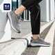 Heilan House men's shoes, middle-aged shoes, spring fashionable thick-soled running shoes, comfortable flying woven shoes, sports and casual shoes