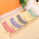 Miniature city furniture ornaments landscape ob11 props mini beach swimming pool striped lounge chair casual chair model