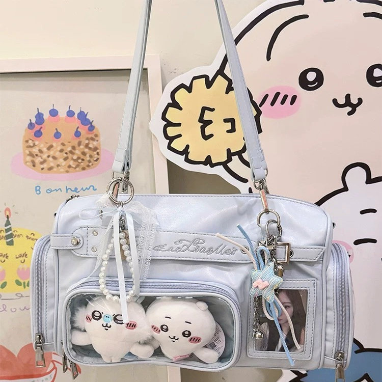 喵爪原创痛包大容量娃包单肩斜挎应援藏灯牌波士顿【小春町】,淘宝优惠券,粉丝福利购,淘宝优惠卷