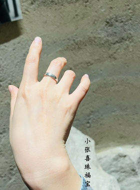 小张师傅拜雍戒指西藏925情侣