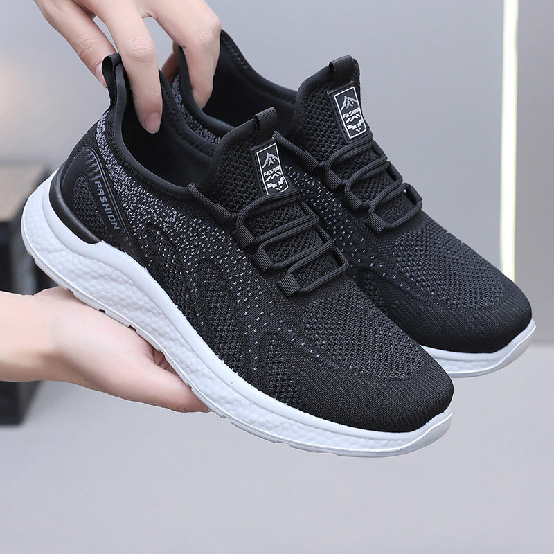 夏季男网鞋网面透气飞织网眼健步爸爸休闲鞋老北京布鞋防滑网鞋男,淘宝优惠券,粉丝福利购,淘宝优惠卷