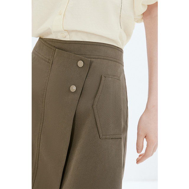 Shifanli design skirt 2023 summer new style women's high waist short skirt 3E4340181