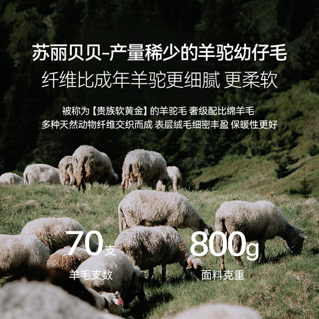 Shifanli Alpaca Blended Wool Jacket Autumn and Winter Warm Mid-Length Coat Women Evely Outlets Store