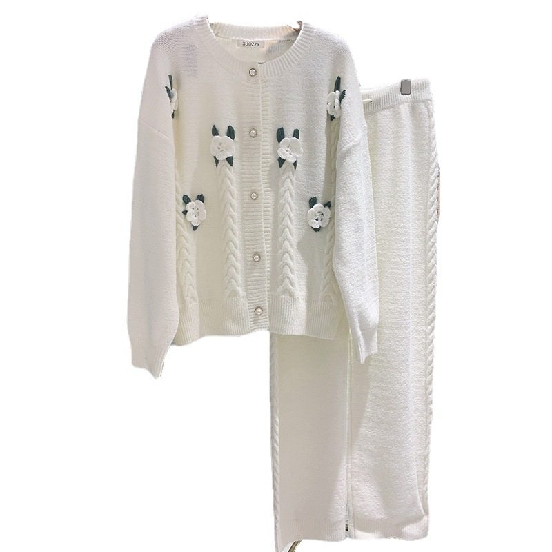 北极绒女秋冬季两件套韩版甜美睡衣 prettygirl睡衣/家居服套装