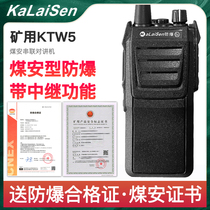 Carlesen Coal-On sign explosion-proof walkie-talkie mine own relay trunking tunnel mine Benan ID gas