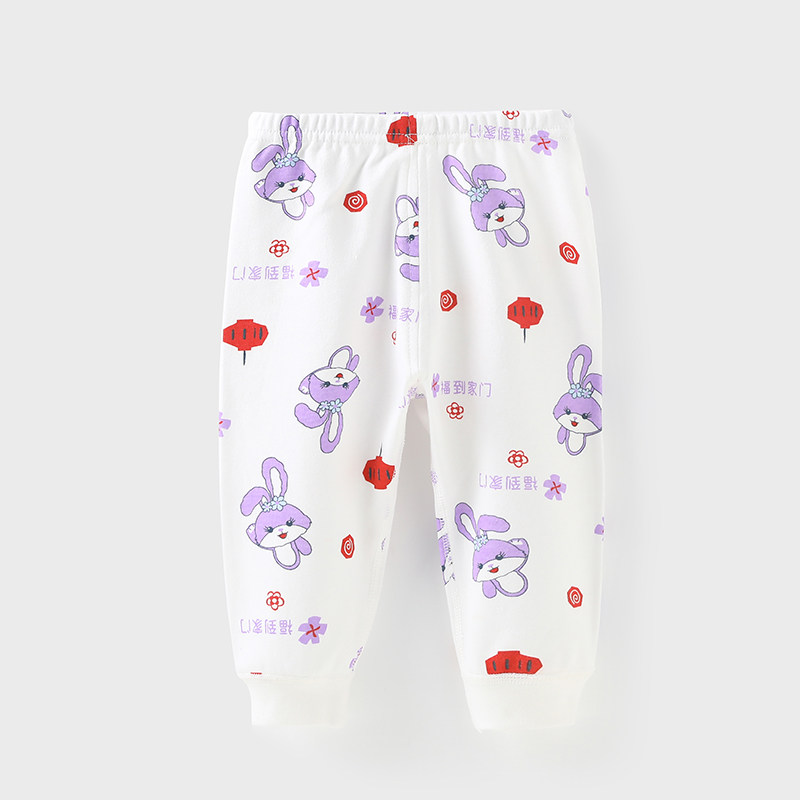 婴儿裤子纯棉男女宝宝单条秋裤儿童春夏秋冬四季睡裤内穿打底裆裤,淘宝优惠券,粉丝福利购,淘宝优惠卷