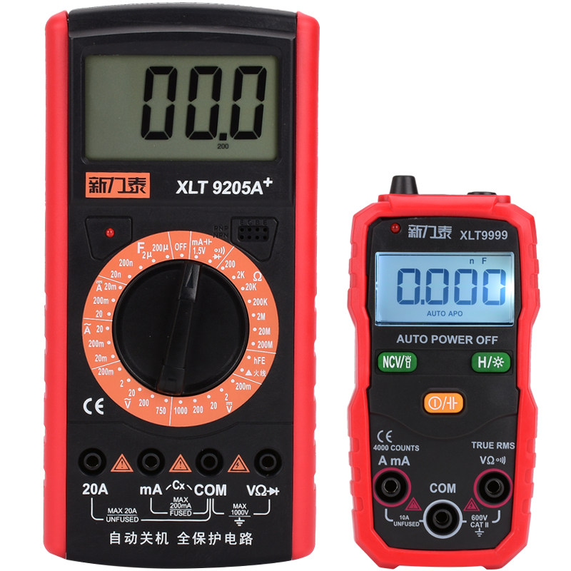 新力泰数字高精度自动量程万用表 新力泰万用表