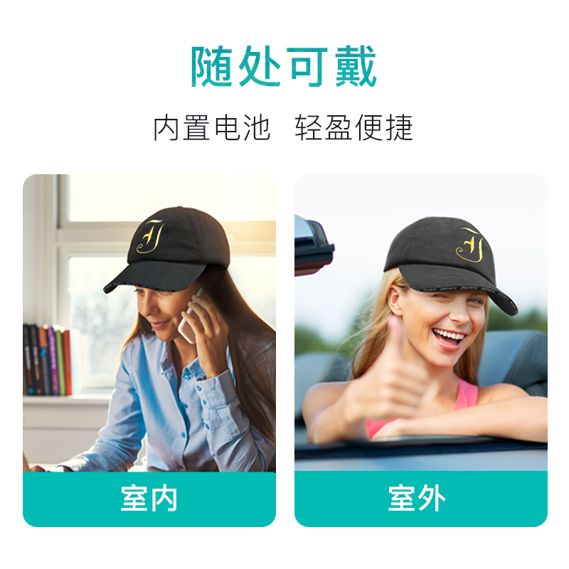 毛小满护发帽红光护理头发头皮养发健发,非医疗激光生发仪生发帽 - 图0