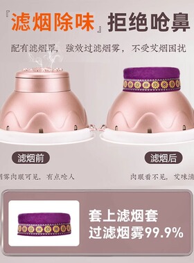 艾灸盒随身灸家用宫寒妇科灸肚子