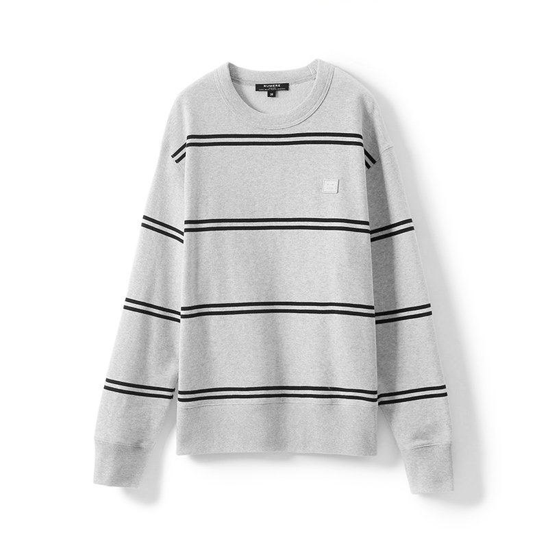 戎美【WT0325702】经典海魂衫时尚自在舒适 内抓绒条纹长袖卫衣,淘宝优惠券,粉丝福利购,淘宝优惠卷