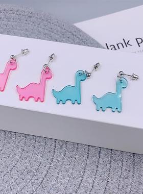 New Style Cute Dinosaur Cute Handmade Earrings Womens Jewelr