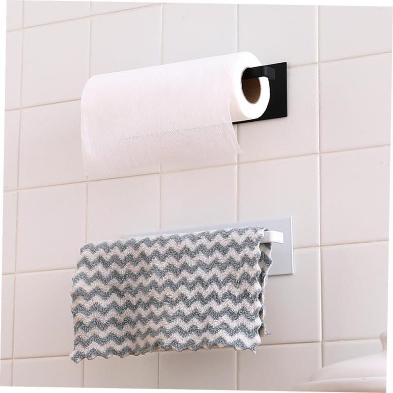 Free punch tissue holder Tissue holder Kitchen paper rack 1 - 图0