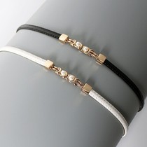 Pearl fine belt female fit dress minimalist about 100 lap decoration shirt one-piece dress cashew strap sweater waist chain accessories