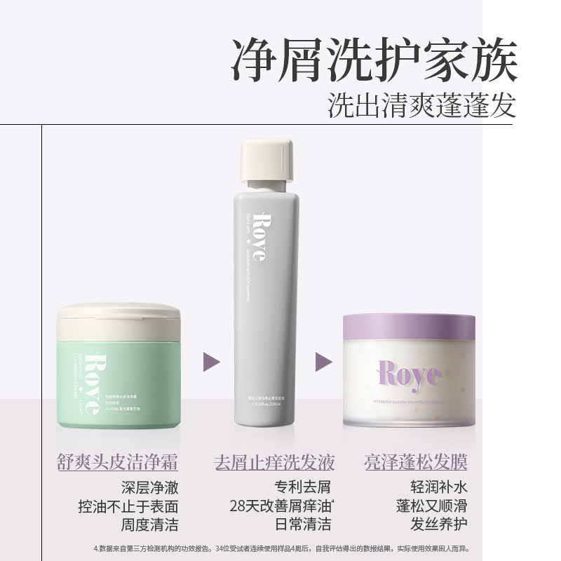roye若也复活草水润蓬松顺滑护发素 Roye若也发膜/倒膜/焗油膏