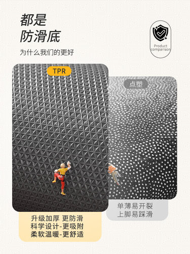 圆形地毯高级感客厅沙发茶几椅子垫免洗加厚卧室电脑椅转椅梳地垫 - 图2