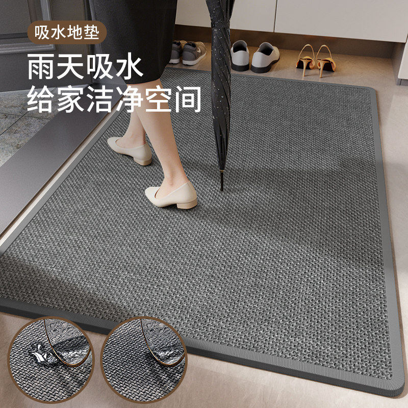 High-quality dirt-removing entrance door floor mats