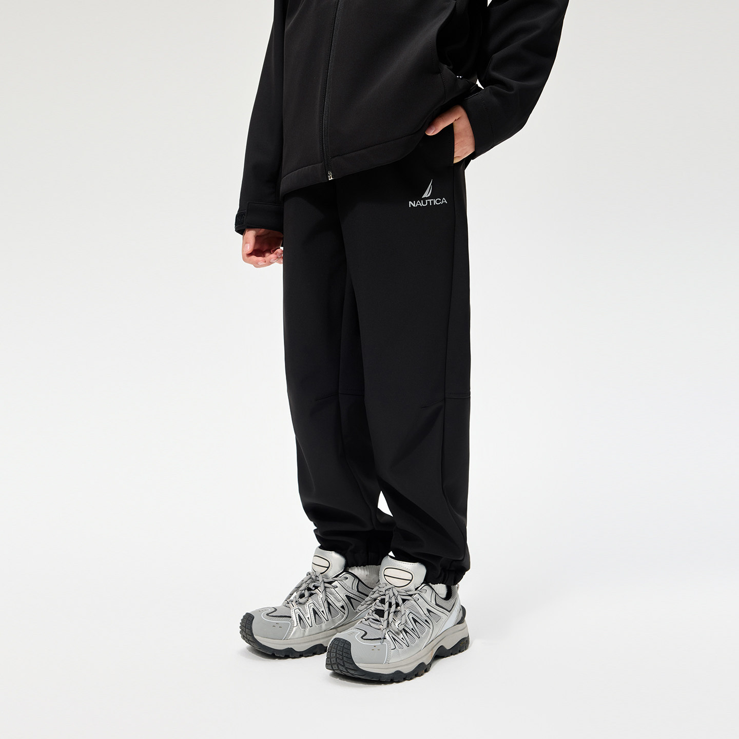 NAUTICA童装男童女童长裤春秋季儿童运动裤子防泼水休闲裤,淘宝优惠券,粉丝福利购,淘宝优惠卷