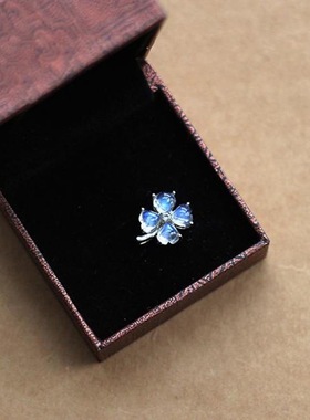 【月莹】斯里兰卡月光石吊坠女士镀S925银百搭轻奢高颜值锁骨链