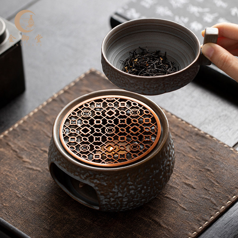 复古温茶炉炒茶底座中式功夫茶具茶道暖茶炉蜡烛加热炉保温恒温器,淘宝优惠券,粉丝福利购,淘宝优惠卷