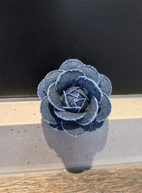 牛仔蓝花朵装饰miu系网纱点点鞋带组合适配mlb chunky liner鞋绳