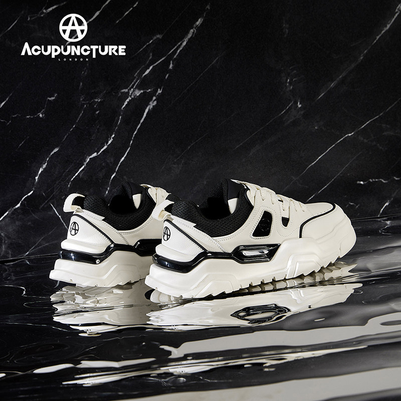 ACUPUNCTURE/爱克佩特圈A百搭厚底休闲板鞋2026春新品运动小白鞋,淘宝优惠券,粉丝福利购,淘宝优惠卷