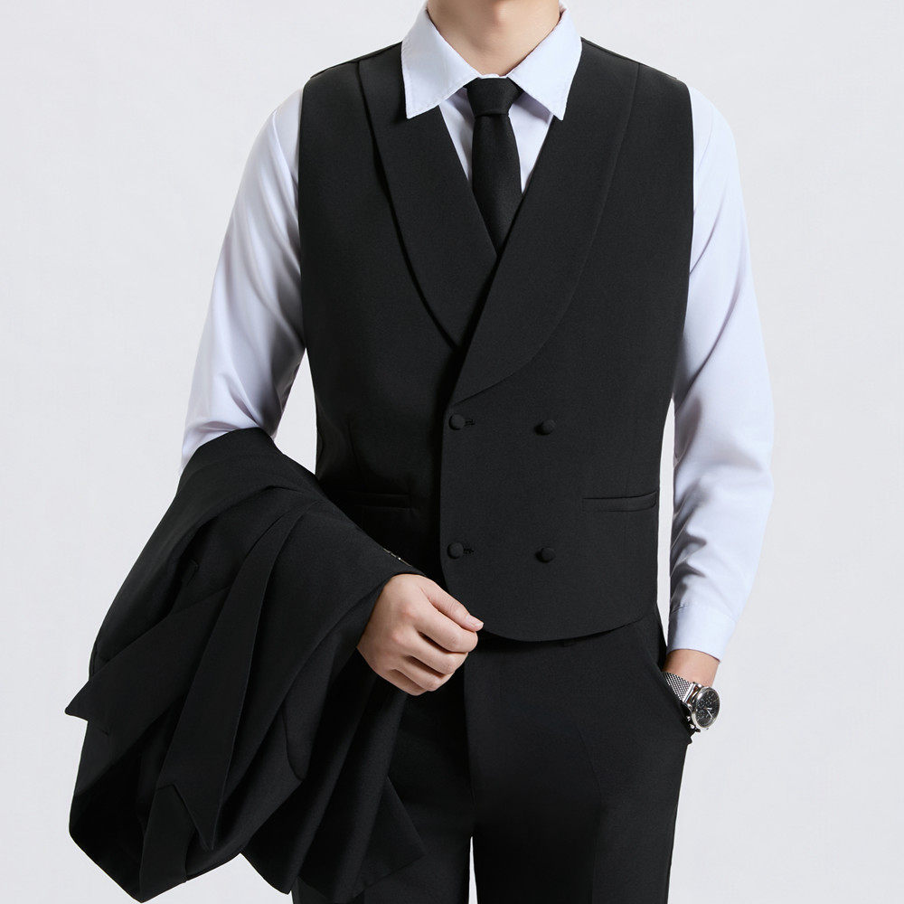 商务休闲纯色修身潮男马甲兄弟团马夹英伦复古春秋西装领背心坎肩,淘宝优惠券,粉丝福利购,淘宝优惠卷