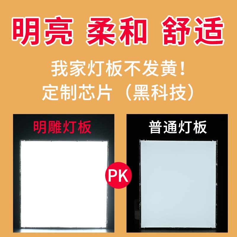 浴霸灯板中间吊顶光源照明暖led厕所通用替换面板集成配件灯芯风 - 图2