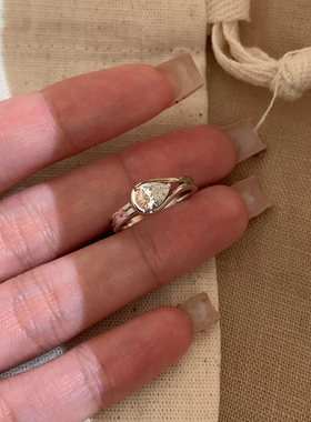 日常通勤简约食指戒轻奢高级感