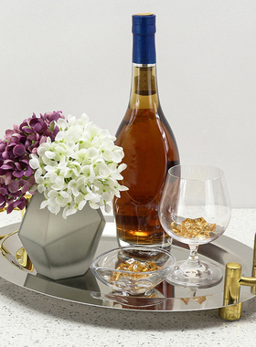 样板房客厅茶几摆件托盘套装装饰