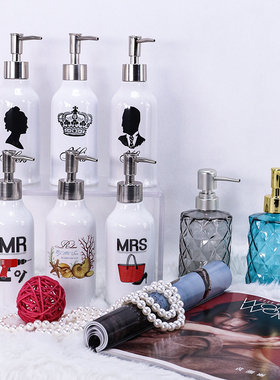 洗手液瓶软装摆件厕所