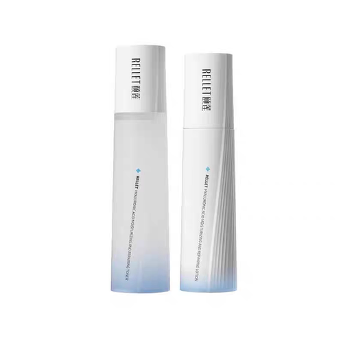 颐莲玻尿酸嘭润水乳玻尿酸水乳套装嘭嘭水乳面霜新款两件套正品 - 图2