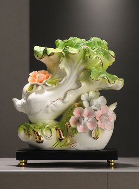 创意白菜装饰摆件开业礼物