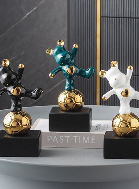 北欧ins小熊装饰摆件个性潮流